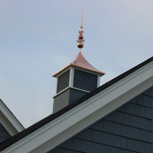 Copper Cupola with Finial